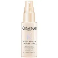Kérastase Leave-in Pflege Gloss Absolu Anti-Frizz Glaze Milk 45 ml, Leave-in Anti-Frizz Pflegespray für langes, frizzanfälliges Haar