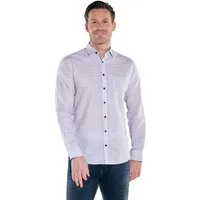 Engbers Langarmhemd Herren Hemd "My Favorite", Silbergrau