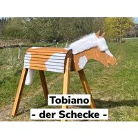 Dein Holzpferd Holzpferd Tobiano