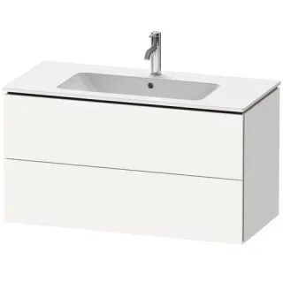 Duravit L-Cube Waschtischunterbau wandhängend Weiß Supermatt 1020x481x550 mm - LC624208484 LC624208484