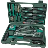 Brüder Mannesmann Werkzeuge Werkzeugkoffer Werkzeugkoffer, 47-teilig M29032