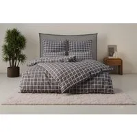 OTTO home Bettwäsche Eemil, Renforcé, 2 teilig, karierte Bettwäsche, 100% Baumwolle, ab Gr. 135x200 cm