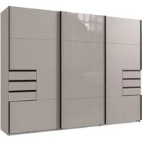 Wimex Schwebetürenschrank Schwebetürenschrank Saigon mit Glaselementen, 3 Türen, 270cm breit