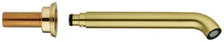 GROHE Auslauf 48638 Ausladung 180mm mit Mousseur cool sunrise gebürstet, 48638GN0 48638GN0