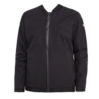 Asics gewebte Herrenschwarz -Bomberjacke