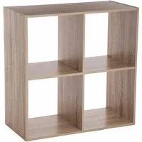 5five Simply Smart Regal Mix N Modul 2x2 Eiche-Optik, modular kombinierbar