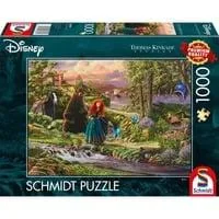 Thomas Kinkade Studios: Disney Dreams Collection - Brave, Merida Legende der Highlands, Puzzle 1000 Teile
