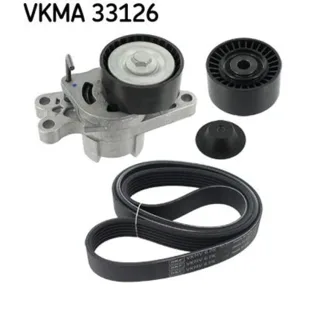 SKF Keilrippenriemensatz Peugeot 206