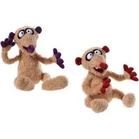 Heunec® Handpuppe Jan & Henry, Handpuppen Set, enthält recyceltes Material