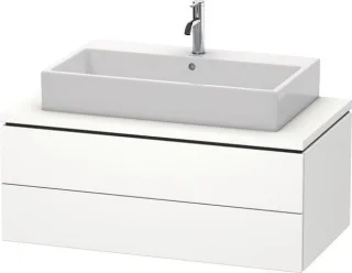 Duravit L-Cube Konsolenwaschtischunterbau wandhängend Weiß Supermatt 1020x547x400 mm - LC581908484 LC581908484