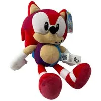 Sonic SEGA Kuscheltier Sonic The Hedgehog SEGA 30 cm Sonic Kuscheltier Rainbow rot (1-St), Super weicher Plüsch Stofftier Kuscheltier für Kinder zum spielen