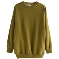 Next Longsweatshirt Angerautes Relaxed Fit Oversized-Sweatshirt (1-tlg)