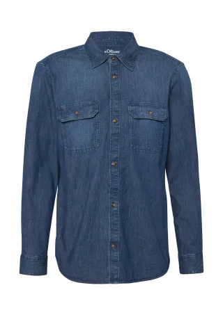 s.Oliver - Hemd blau - Gr. - XL