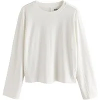 Next T-Shirt Interlock Langarmshirt mit Rundhalsausschnitt (1-tlg)