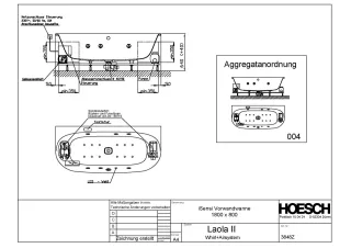 Hoesch Monolith Einbau Whirlwanne iSensi Vorwand 1800x800 mit Laola II Weiss/Chrom/Motor rechts/link 3848Z.010305004