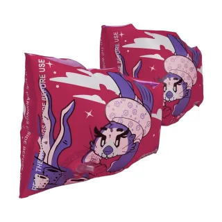 Speedo - Kinder Schwimmflügel, Graubraun (Pink/Violett)