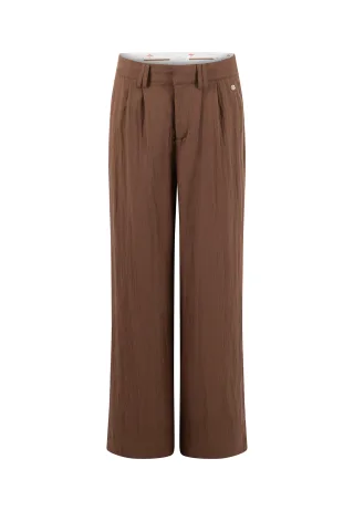 FYNCH-HATTON - PANTS SOFTTWILL coconut - Gr. - 38