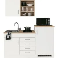 KOCHSTATION Pantryküche KS-Mali, Breite 160 cm, mit E-Geräten