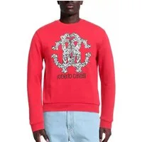 roberto cavalli Sweatshirt Unisex Lynx RC Logo Pullover Genderneutrales Design für vielseitigen Einsatz