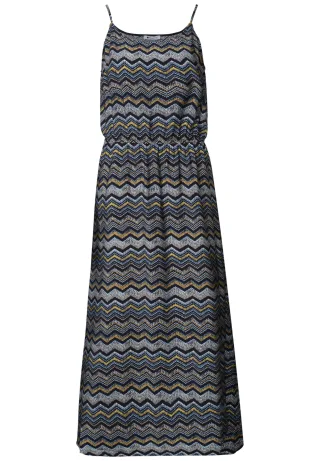 Street One - Midi-Kleid mit Zick-Zack-Muster - Gr. - 36