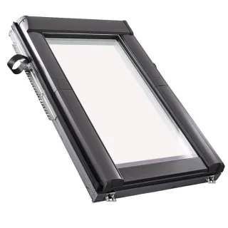 Roto Designo Quadro R69G K WD Schwingfenster aus Kunststoff mit Wärmedämmung und Anti-Tau-Effekt
