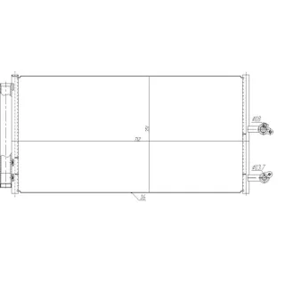 NRF Klimakondensator + Trockner Volvo S60 S90 V60 V90 Xc60 2,0