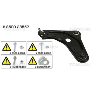 Triscan Querlenker vorne links Citroen C3 C4 DS Ds Peugeot 207 207/207+ 208