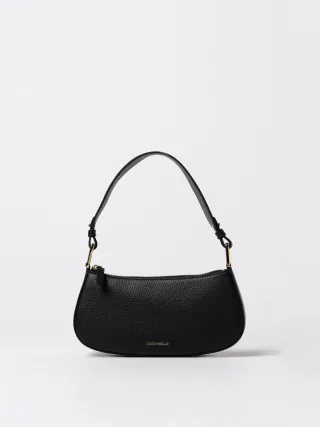 Mini-Handtasche aus Leder mit Reißverschluss