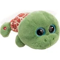 GLUBSCHIS liegend Schildkröte Marmi 15cm, Kuscheltier grün