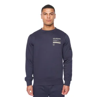 Duck and Cover - "Jennerkins" Pullover Rundhalsausschnitt für Herren (Marineblau)