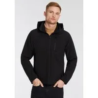 CMP Softshelljacke mit hochschließendem Kragen, 3-lagig, wasserabweisend, winddicht