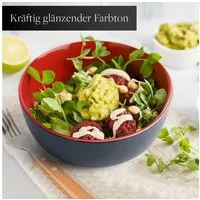 MiaMio Tafelservice Le Papillon Kombiservice, bunt (24-tlg), 6 Personen, Keramik, 24 Teile, für 6 Personen