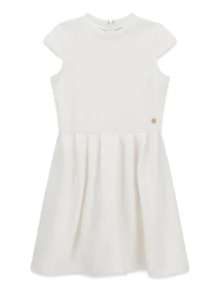 Guess Kids - BONDED KNIT SS DRESS Pure White - Gr. - 10