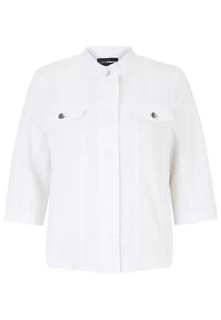 Doris Streich - Jacke weiß - Gr. - 48