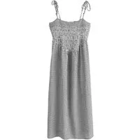 Next Midikleid Sommerliches Midikleid mit Bindedetail (1-tlg)