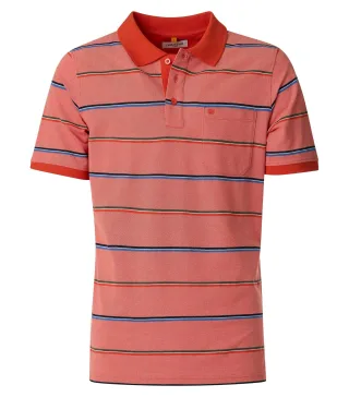 REDMOND - Polo-Shirt orange - Gr. - L
