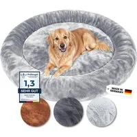 Wahre Tierliebe Tierbett - Orthopädisches Hundebett Deluxe, Deutschlands Original, waschbar, Verschiedene Größen und Farben, extra flauschig