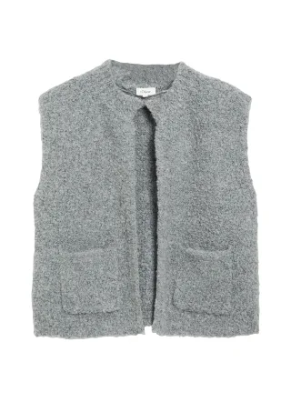 s.Oliver - Strickjacke grau - Gr. - 34