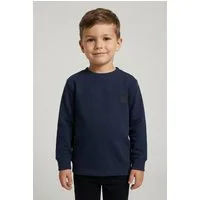 TOM TAILOR Sweatshirt mit Logo Stickerei