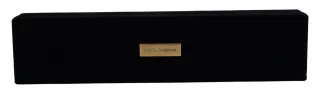 Dolce & Gabbana Elegante Samt Schmuckaufbewahrungsbox für Frauen