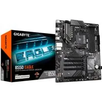 Gigabyte B550 EAGLE Mainboard – AMD Ryzen 5000 G-Serie CPUs, 10+3+1 Phasen VRM, Mainboard