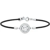 MICHAEL KORS Armband Schmuck Geschenk Metall Kordel Nylon Armschmuck Premium, mit Zirkonia (synth)