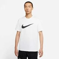 Nike Sportswear T-Shirt M NSW TEE ICON SWOOSH mit auffälliger Grafik auf der Brust, Kurzarm-Design, aus Baumwolle