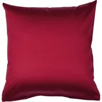 Janine Kissenbezug Colors Mako Satin, (1 Stück), mit Reißverschluss, uni Kissenhülle, feinfädig, 100% Baumwolle