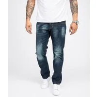 Rock Creek Straight-Jeans Herren Jeans Regular Fit Blau RC-2103