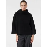 comma Poncho Indoor-Poncho Poncho-Pullover im Boxy Fit