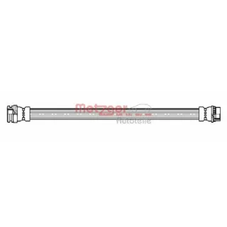 Metzger Bremsschlauch hinten Citroen C2 C3 C4 Ds4 Peugeot 1007 3008 307 308 Rcz