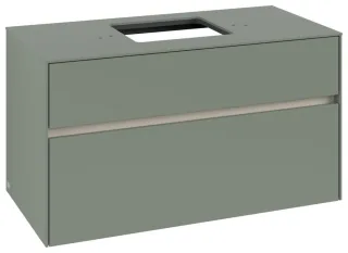 Villeroy & Boch Waschtischunterschrank Collaro C12500 1000x548x500mm 2 Ausz. Waschtisch mittig Soft C12500AF