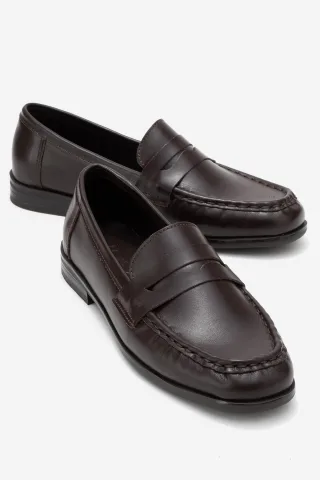 Valia Leder Loafer Damen