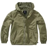 Brandit Allwetterjacke Brandit Herren Kids Summer Windbreaker Frontzip (1-St)